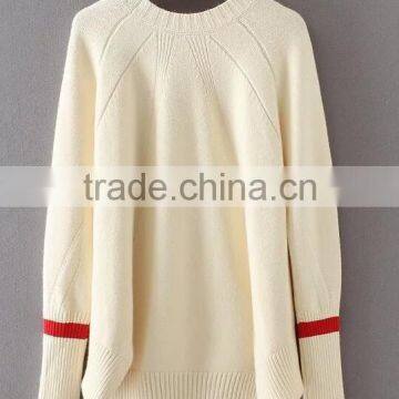 EY0856S New Fashion 2016 Women Long Sleeve Irregularity Knitted Pullover Sweater photo-3