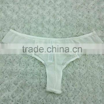 Women Unique Lace Panty Sexy Transparent Thongs Underwear photo-2