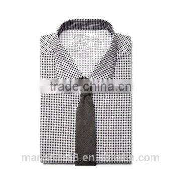 100% Cotton Spread Collar Shirt for Men Long Sleeve Shirt for Men Polka Shirt for Men photo-3
