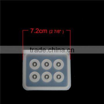 Silicone Resin Mold Rectangle White 72mm x 59mm photo-2