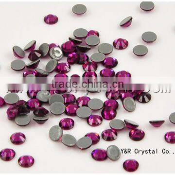 SS20 Fuchsia Color Hot Fix Crystal Rhinestones Heat Iron on Hot Fix Rhinestones Diamond photo-2
