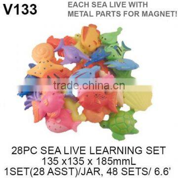 Kids Plastic Fishing Pole Toy Rods Game Toy photo-3