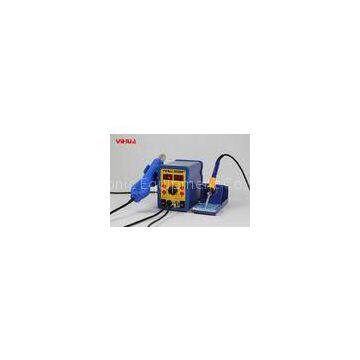 Electronic PCB 2 In 1 Hot Air Solder Station With 3 Nozzles portable soldering station