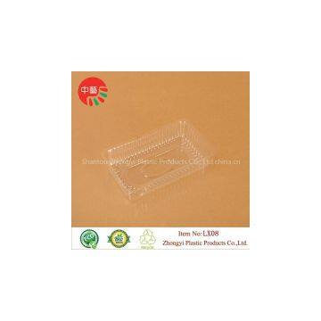 Clear Disposable Blister Packaging Plastic Food Tray photo-2