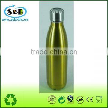 Double Wall Insulated Cola Shaped Stainless Steel Vacuum Flask,sport Outdoor Water Bottle photo-4