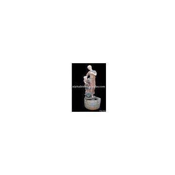 Hand Carved Natural Marble Statue Fountains of Height 170cm