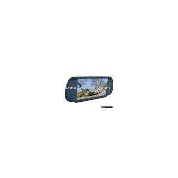 7 inch rear view mirror monitor with bluetooth