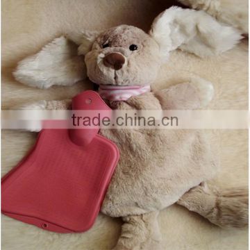 Hot Sale Fluffy Hot Water Bottle With Plush Cover