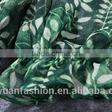 Ladies Elegant Party Dress Chiffon Leaf Bead Loose Prom Dress 2017 photo-5