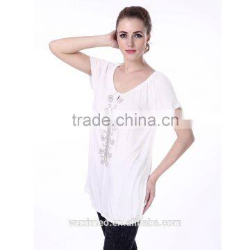 Popular Design Superior Stylish Cotton t Shirts for Women photo-2