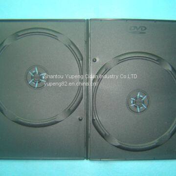 7mm Double Black DVD Storage Case Black DVD Storage Box Black DVD Storage Cover photo-3