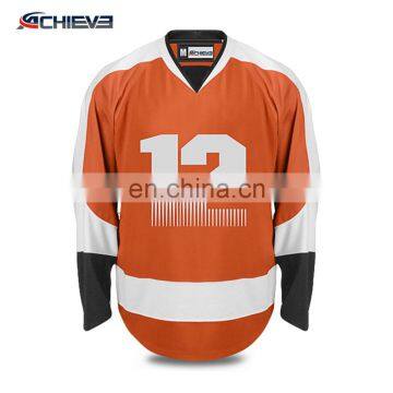 Wholesale Custom Design Sublimation Sports Ice Hockey Jersey