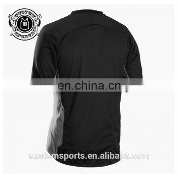Cycling Clothes Black Jersey for Male Dri Fit Sublimation Shirts photo-2