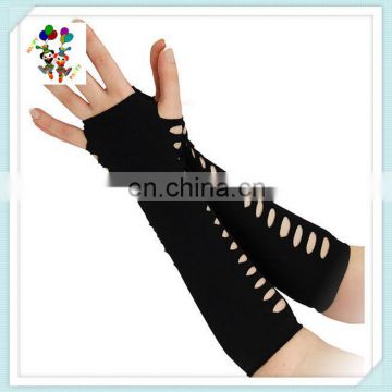 Halloween Goth Vampiress Punk Emo Black Ladder Fancy Gloves HPC-2469