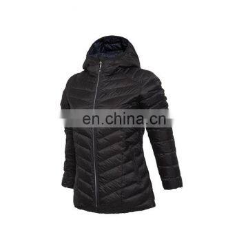 Woman Plus Size Windbreaker Down Jacket Shiny Shell photo-3