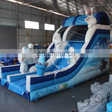 Giant Commercial Inflatable frozen inflatable slide for sale