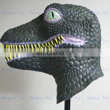 2014 Brazil World Cup Cosplay Costume Latex Dinosaur Mask for Carnival