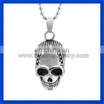 2014 Men's Special Design China Gothic small angel wings skull pendant