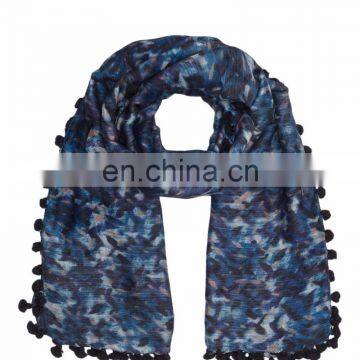 scarf pom pom latest design cheap