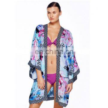 2015 Sublimation Beach Cover Up Beach Dress