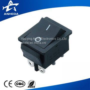 High Quality 20a 125v 16a 250v ac Kcd4 Hy12 Red Black Rocker Switch T85 photo-3