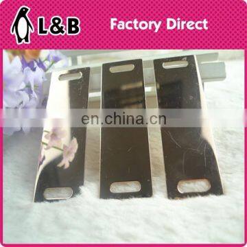 2015 wholesale lower price metal bar trim for ladies dress