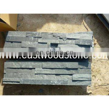 Common size black slate stone for outdoor decorative