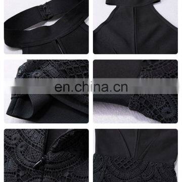 Sundress Cheap Wholesale Ladies Fashion Sleeveless Summer Dresses New Sexy Women Formal Cocktail Prom Party Lace Dress photo-5