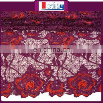 Unique design guipure lace for wedding dress lace fabric