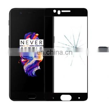 High quality big discount Full Cover For Oneplus 5 Genuine Premium Tempered Glass Film Screen Protector