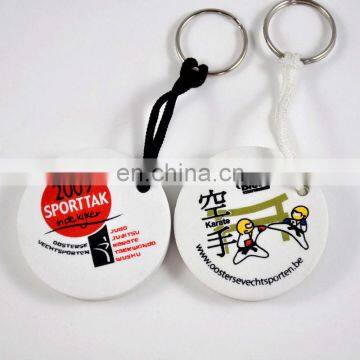 Made in China craft -good quanlity eco-friendly eva floating keyring for decoration