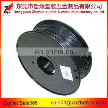 New product Black 3d printing flame retardant filament ABS filaments selling