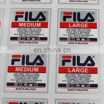 Chinese supplier transfer label for textile