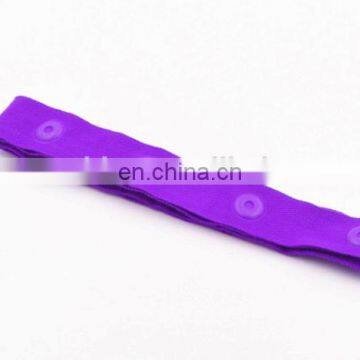 Fashion Colorful Ployester KAM Plastic Garment Fabric Tape With Snap Buttons photo-3