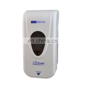 Hospital hand foam soap dispenser plastic hand sanitizer dispenser