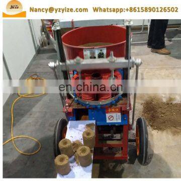 Plant Breeding Earth Pot Making Machine Seedling Planting Nursery Machine