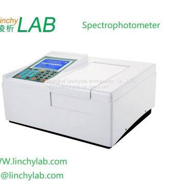 Linchylab UV-3400S UV/VIS Spectrophotometer  Split Beam for sale Scanning Large LCD Display/lab spectrophotometer