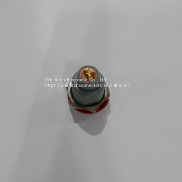 Plastic 0 degree socket 3pin with red nut