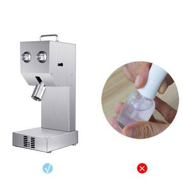 New Arrival Semi-automatic Plastic Bottle Glass Bottle Gel Polish Nail Polish Capping Machine for Dipping Liquid Jars