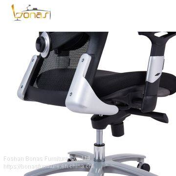 High Back Mesh Office Chair Ergonomic Chair With Headrest and Adjustable Lumbar Support photo-5