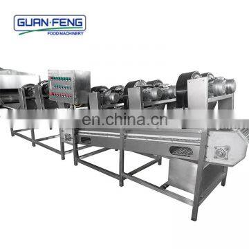 High efficient multifunctional fruit and vegetable washing cleaning line machine