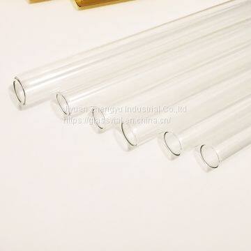 Best price high temperature think-walled transparent glass tubes