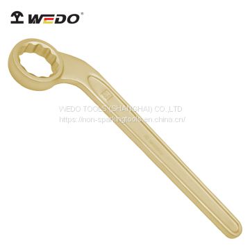 WEDO Non Sparking Aluminum Bronze Single Bent Box Wrench