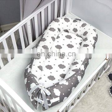 100% Cotton Portable Crib/Baby Nest for Bedroom/Travel photo-6