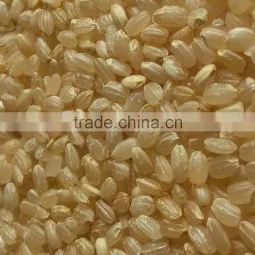 Organic parboiled brown rice