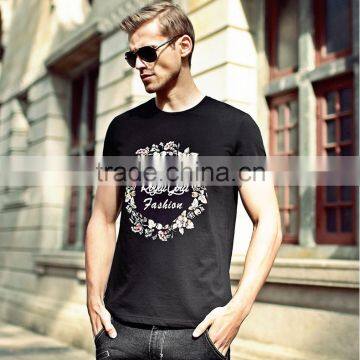 wholesale t shirts printing in china custom printed shirts latest fancy design pattern men t shirt