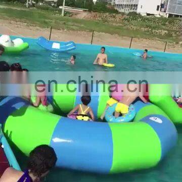 Wholesale Eco-friendly PVC Inflatable Baby Swimming Neck Float Tube Ring