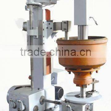 Vertical brake drum boring machine