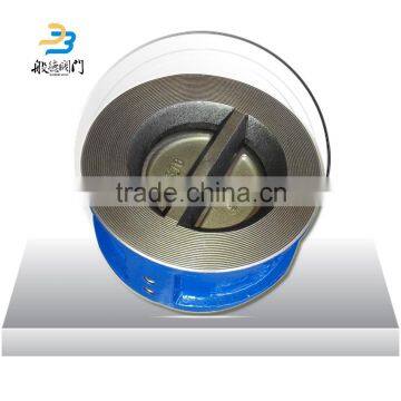 Water Type Cast Iron Wafer Butterfly Check Valve