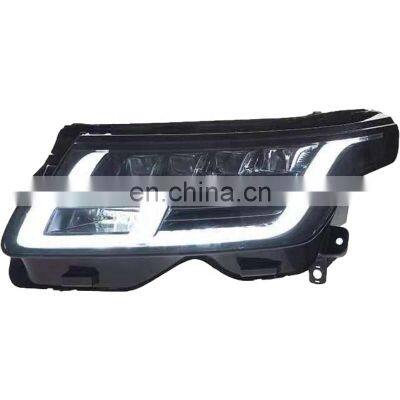 Upgrade to 4 Lens Full LED Headlamp Headlight With Dynamic for Range Rover Vogue SVO 2 Lens Head Lamp Head Light 2018-2020 photo-5